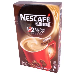 * 雀巢咖啡1+2特浓（7杯）13g