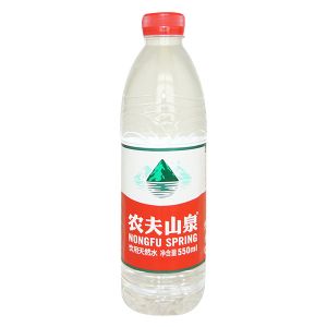 * 农夫山泉饮用天然水550ml