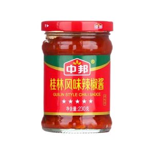 * 中邦桂林辣椒酱230g