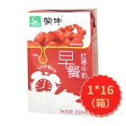 * 蒙牛早餐奶红枣味250ml