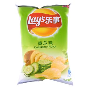 * 乐事天然薯片清怡黄瓜味40g