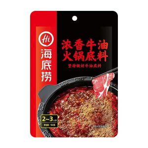 * 海底捞浓香牛油火锅底料150g