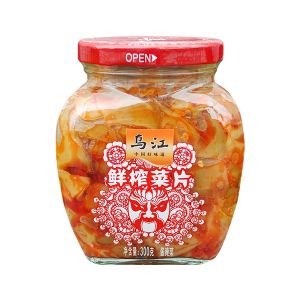 * 乌江鲜榨菜片瓶装300g