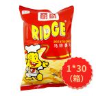 * 丽丽特级薯片烤肉味100g